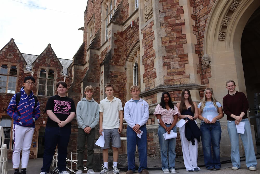 Clifton College congratulates all pupils on achieving a brilliant set of GCSE results