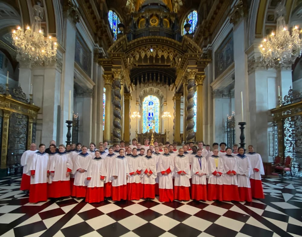 Royal Hospital School Choir Performs at St Paul’s Cathedral