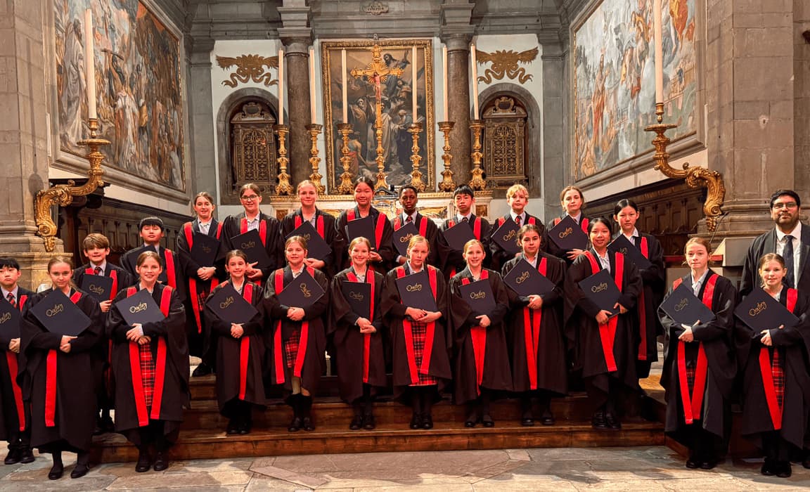 Oratory Prep School Choristers Shine on Tour to Tuscany