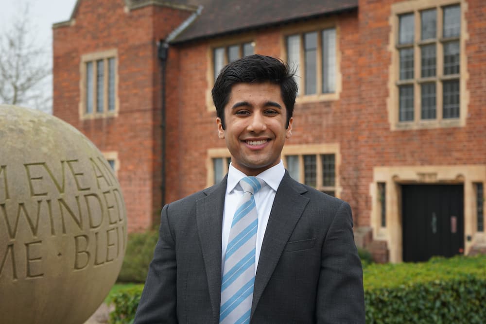 Bromsgrove School Sixth Form pupil published by British development organisation