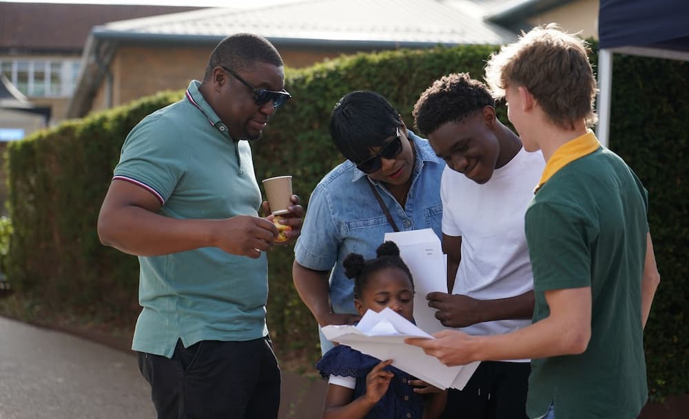 Reigate Grammar School students celebrate best ever GCSE results!